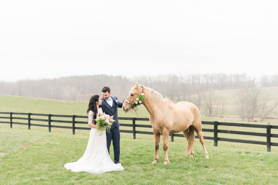 Pink, Blue, & White Rustic Elegant Wedding Ideas via TheELD.com