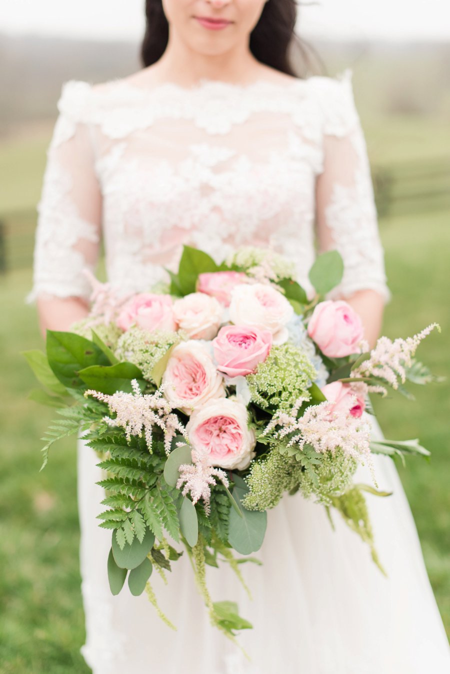 Pink, Blue, & White Rustic Elegant Wedding Ideas via TheELD.com