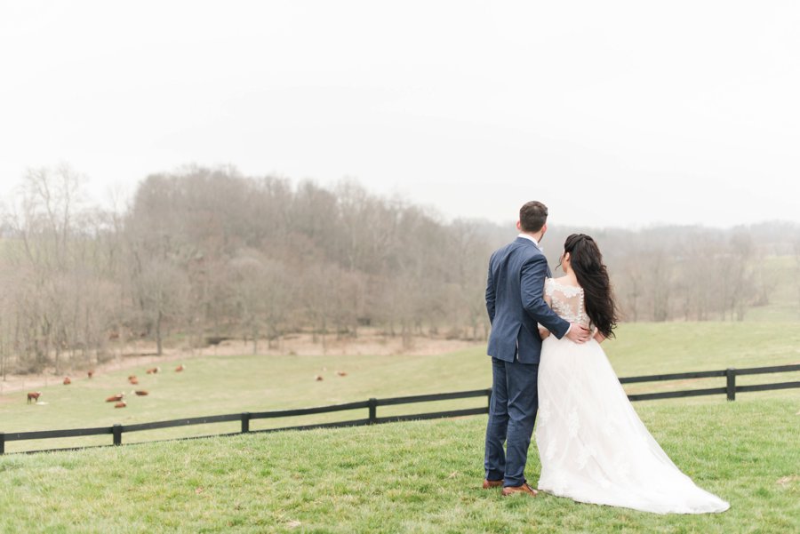 Pink, Blue, & White Rustic Elegant Wedding Ideas via TheELD.com