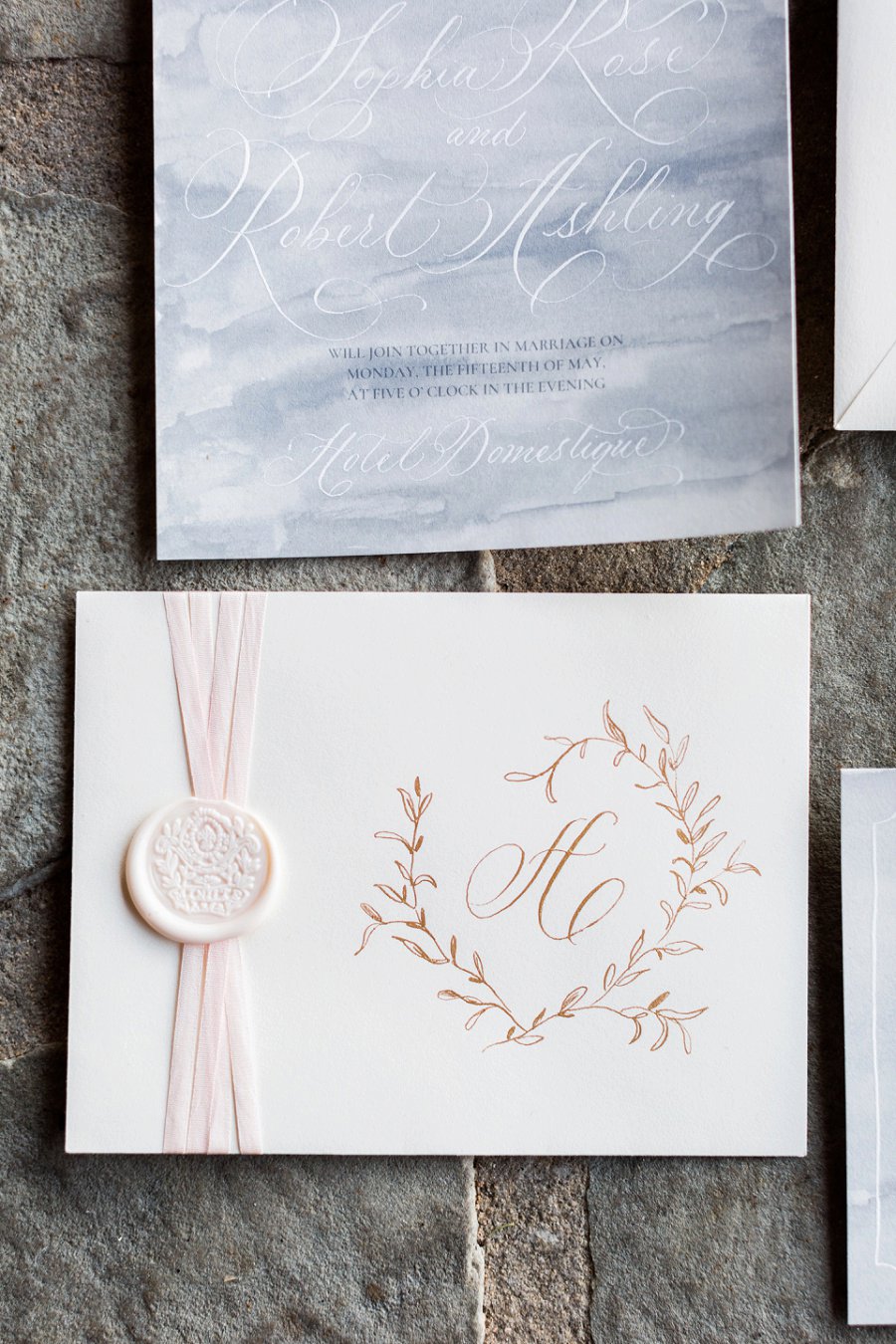 Romantic Grey Italian Inspired Wedding Ideas via TheELD.com