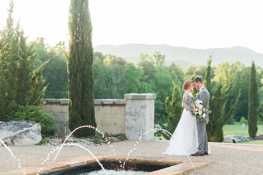 Romantic Grey Italian Inspired Wedding Ideas via TheELD.com