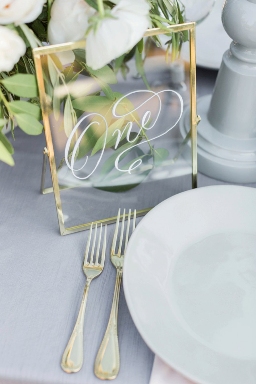 Romantic Grey Italian Inspired Wedding Ideas via TheELD.com