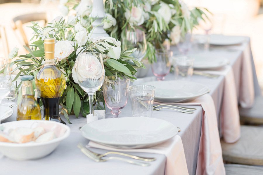 Romantic Grey Italian Inspired Wedding Ideas via TheELD.com
