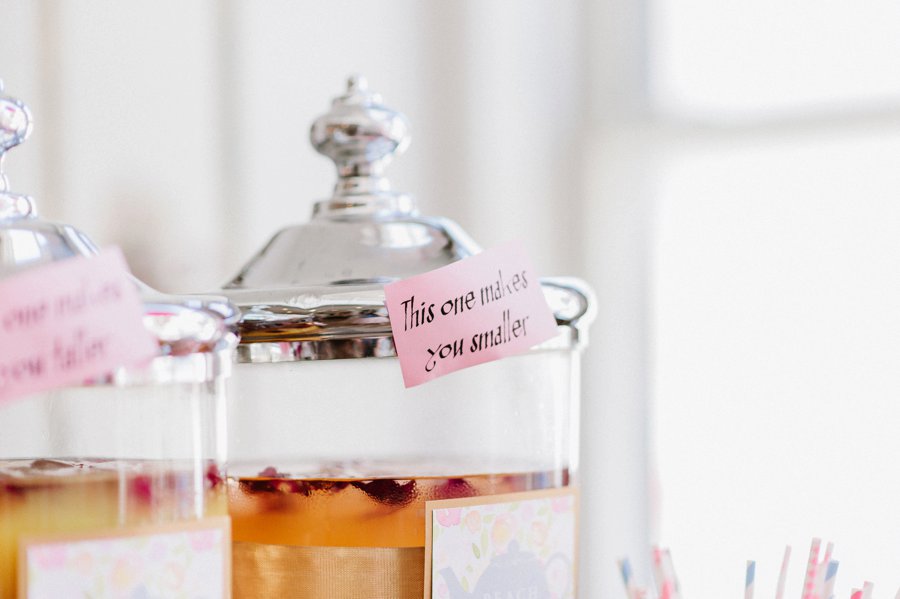 A Colorful Alice in Wonderland Inspired Chicago Tea Party Bridal Shower via TheELD.com