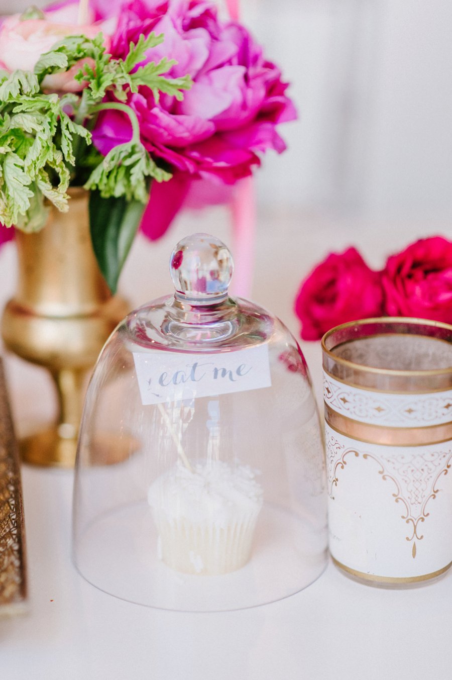 A Colorful Alice in Wonderland Inspired Chicago Tea Party Bridal Shower via TheELD.com