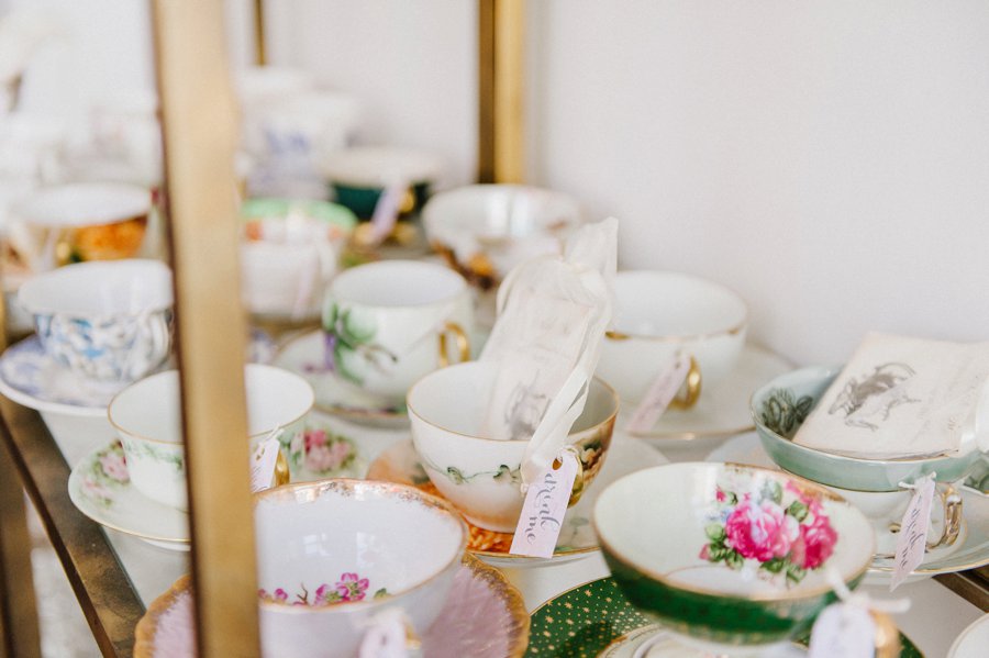 A Colorful Alice in Wonderland Inspired Chicago Tea Party Bridal Shower via TheELD.com