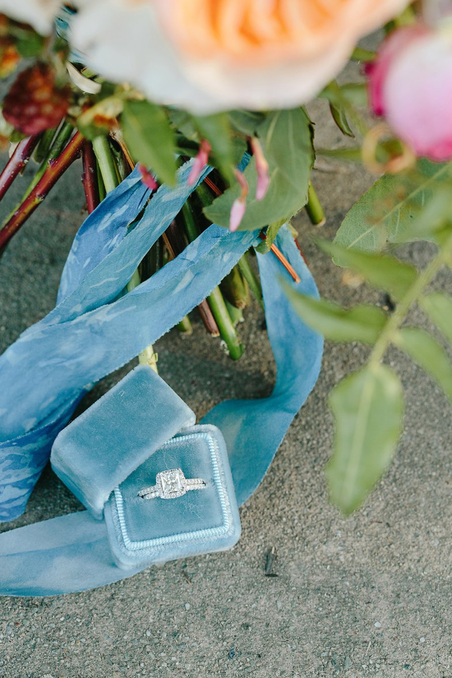 A Blue & Pink Fiesta Inspired California Wedding via TheELD.com