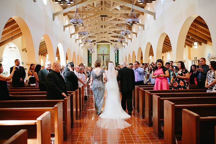 A Blue & Pink Fiesta Inspired California Wedding via TheELD.com