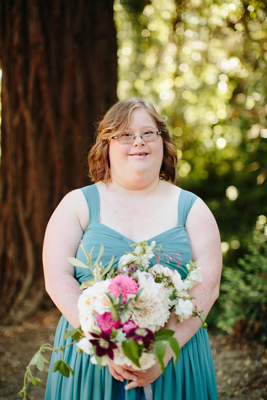 A Blue & Pink Fiesta Inspired California Wedding via TheELD.com