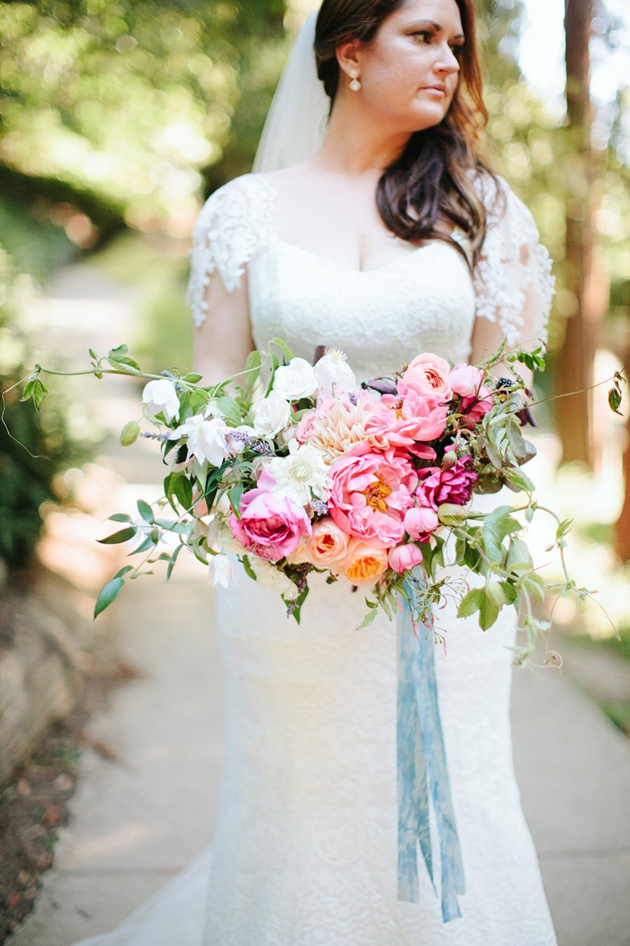 A Blue & Pink Fiesta Inspired California Wedding via TheELD.com