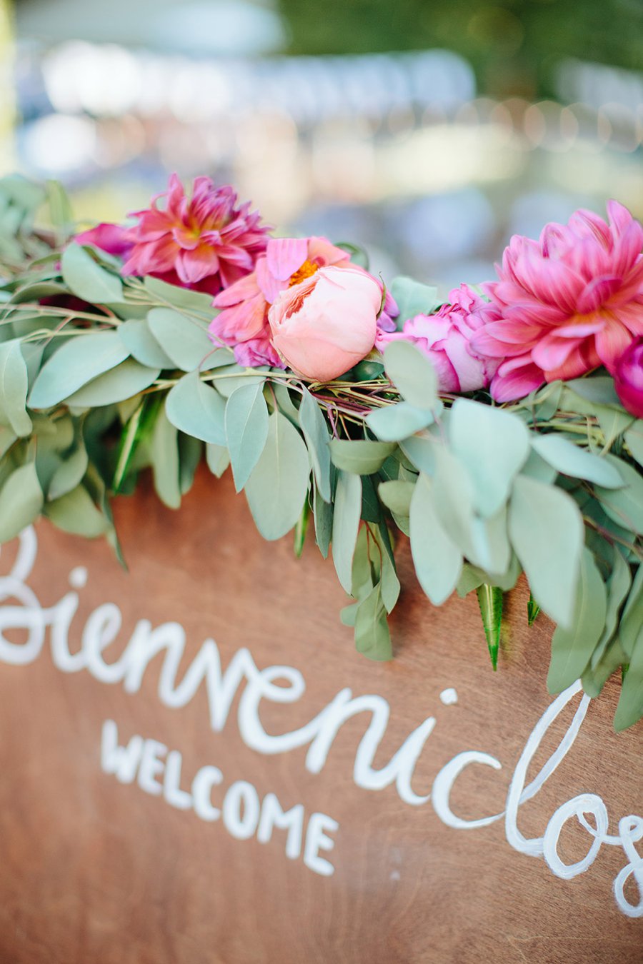 A Blue & Pink Fiesta Inspired California Wedding via TheELD.com