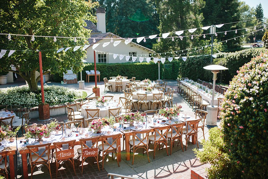 A Blue & Pink Fiesta Inspired California Wedding via TheELD.com