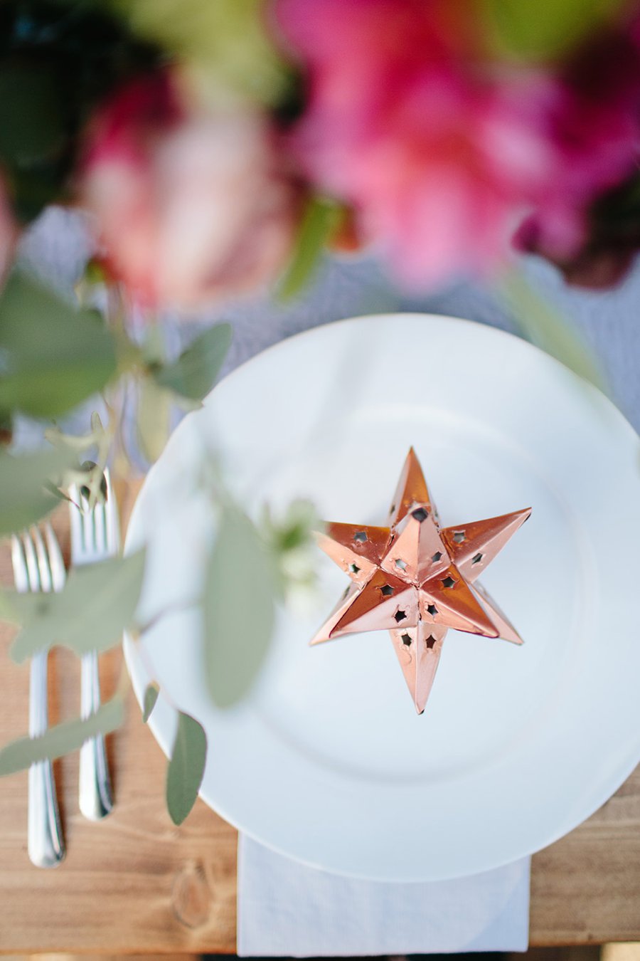 A Blue & Pink Fiesta Inspired California Wedding via TheELD.com