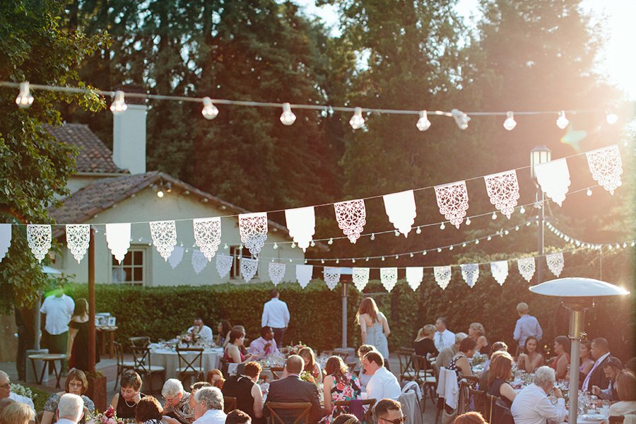 A Blue & Pink Fiesta Inspired California Wedding via TheELD.com