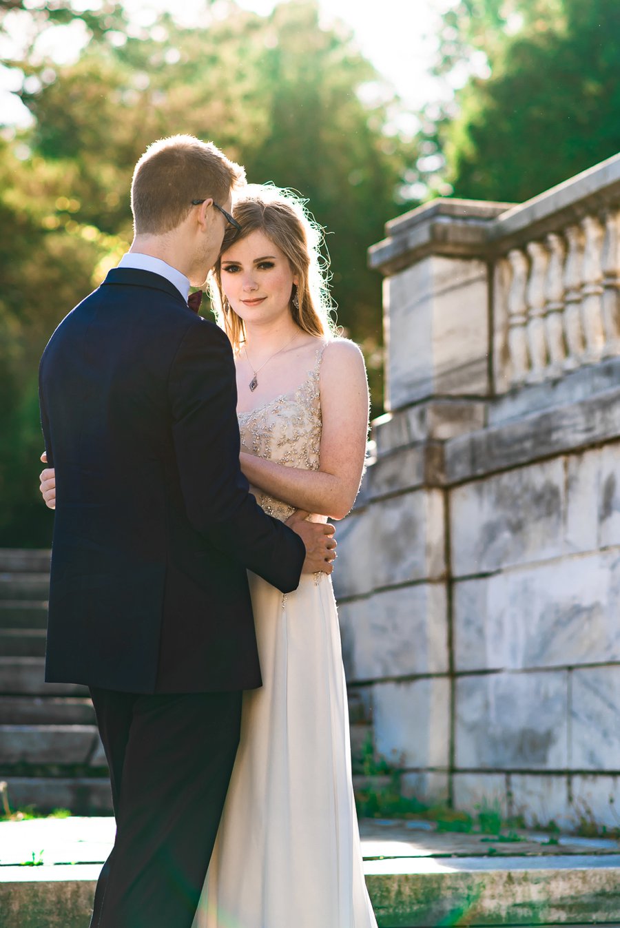 Elegant Navy & Plum Bohemian Wedding Ideas via TheELD.com