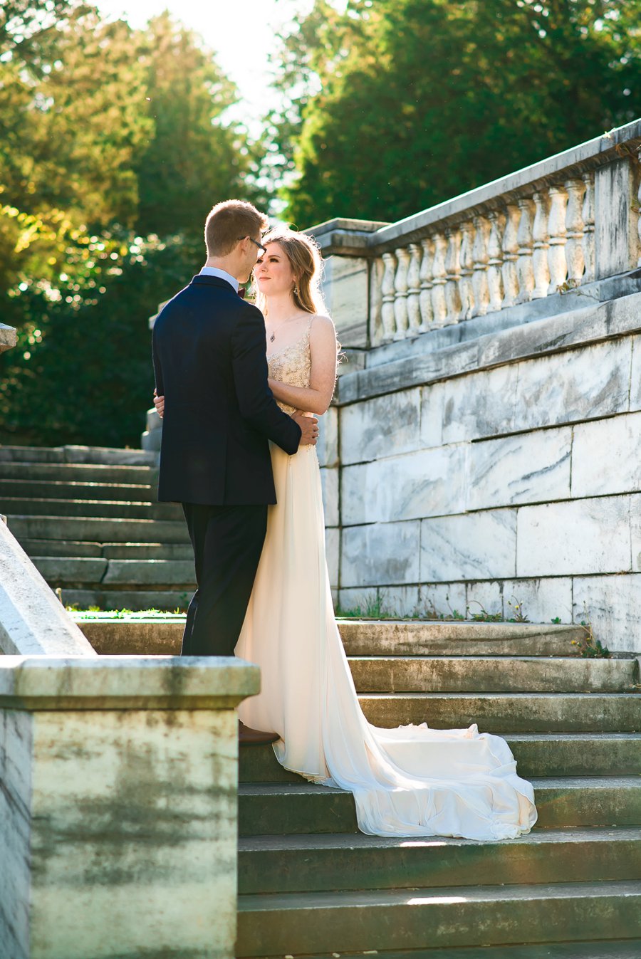 Elegant Navy & Plum Bohemian Wedding Ideas via TheELD.com