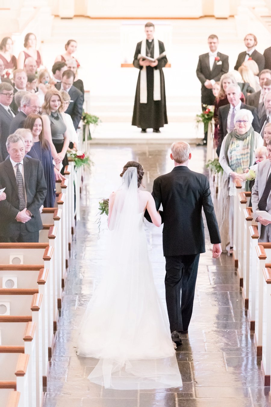 An Classically Elegant Burgundy & Ivory Alabama Wedding via TheELD.com