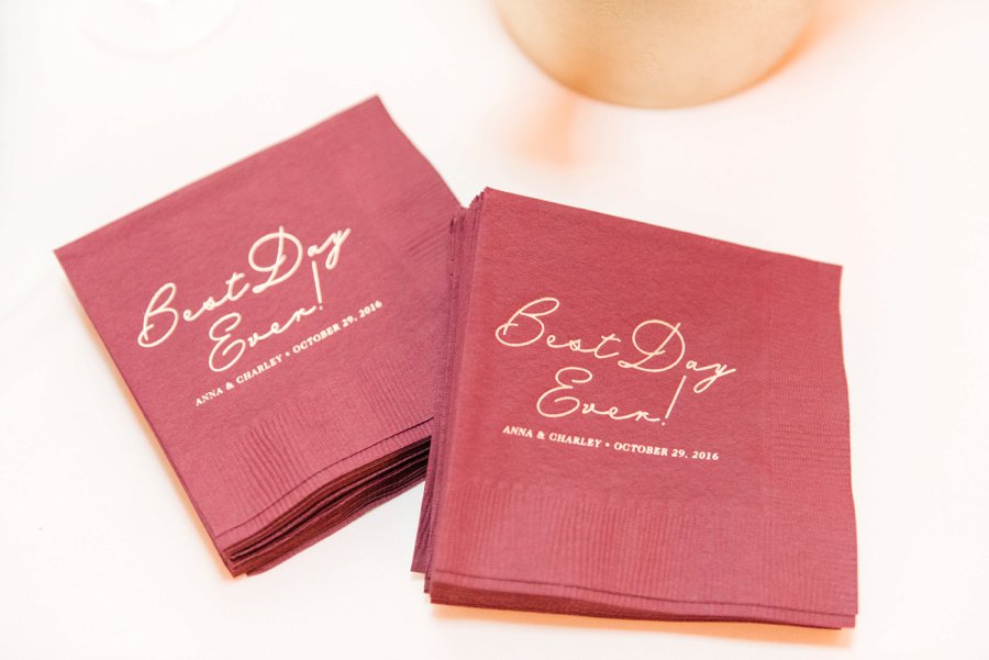 An Classically Elegant Burgundy & Ivory Alabama Wedding via TheELD.com