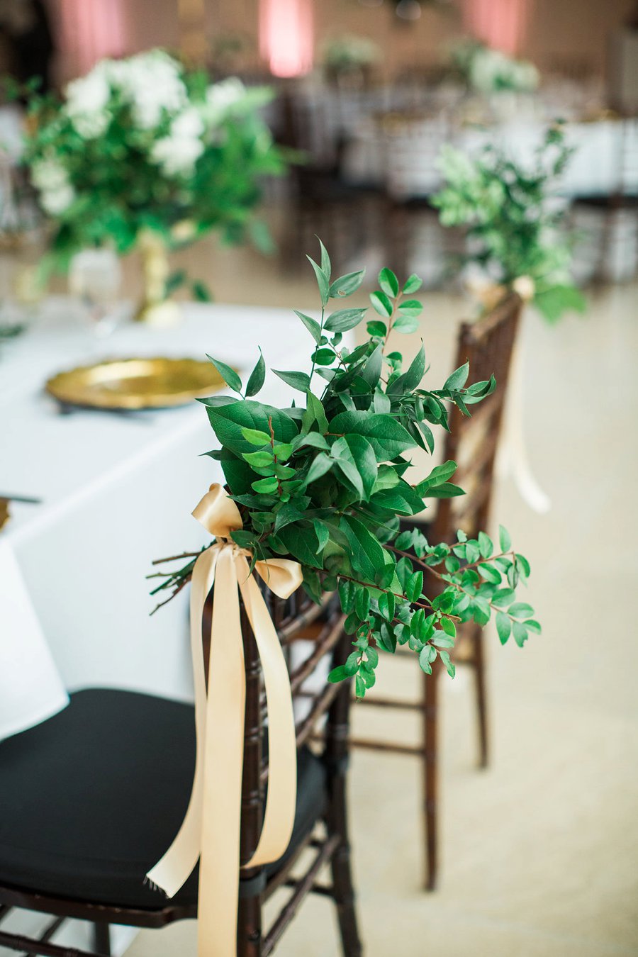 Green & White Modern Garden Dallas Wedding via TheELD.com