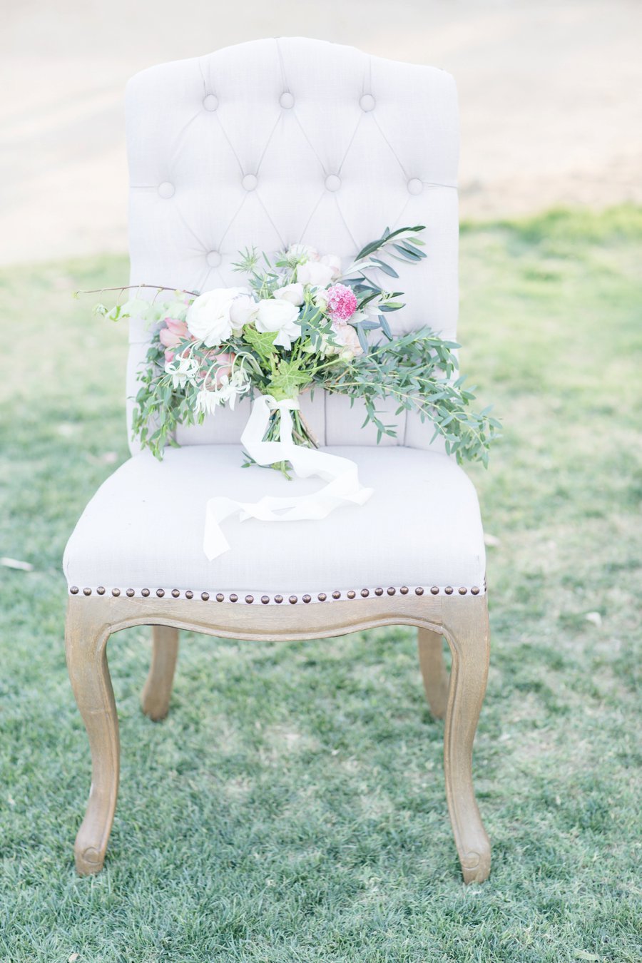 Romantic Blush & Lavender Southern California Wedding Ideas via TheELD.com