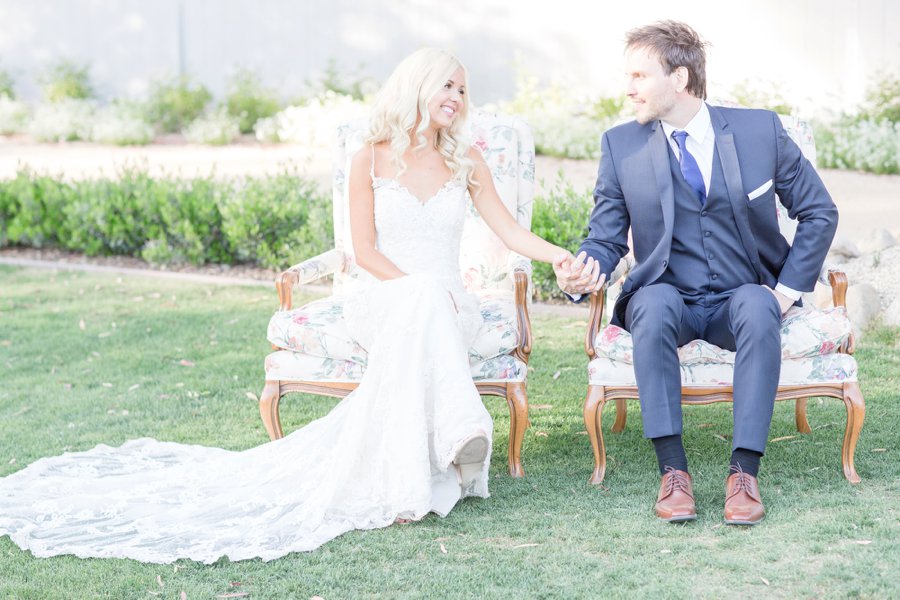 Romantic Blush & Lavender Southern California Wedding Ideas via TheELD.com