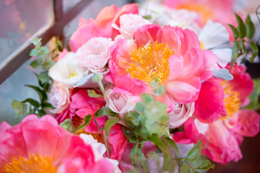 A Romantic Pink & Blue Watercolor California Wedding via TheELD.com