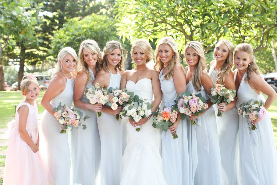 A Rustic Blush & White Intimate Maui Destination Wedding via TheELD.com