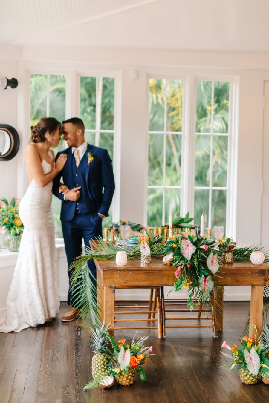 elegant tropical wedding