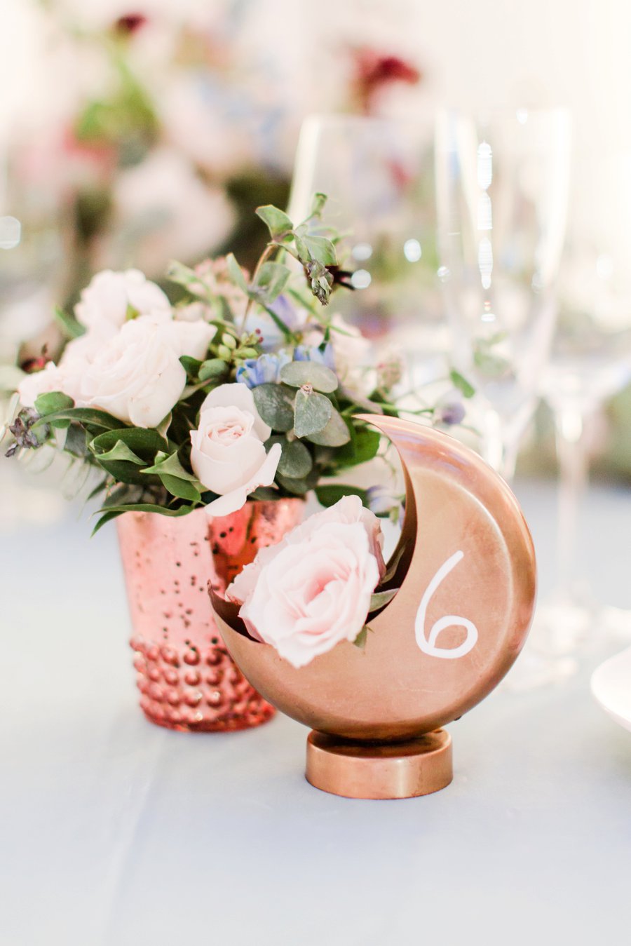 Blue, Black, & White Modern Elegant Wedding Ideas via TheELD.com