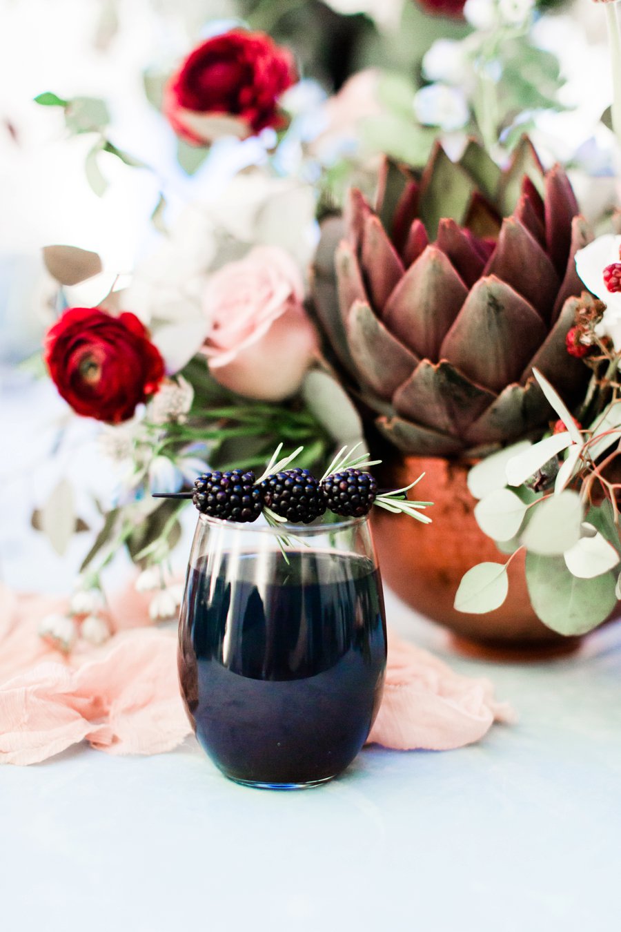 Blue, Black, & White Modern Elegant Wedding Ideas via TheELD.com