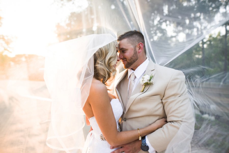 A Gold Rustic Glam Florida Wedding via TheELD.com