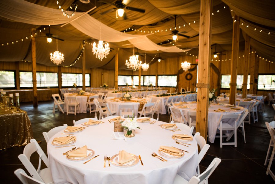 A Gold Rustic Glam Florida Wedding via TheELD.com