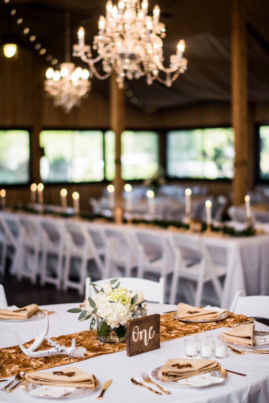 A Gold Rustic Glam Florida Wedding via TheELD.com