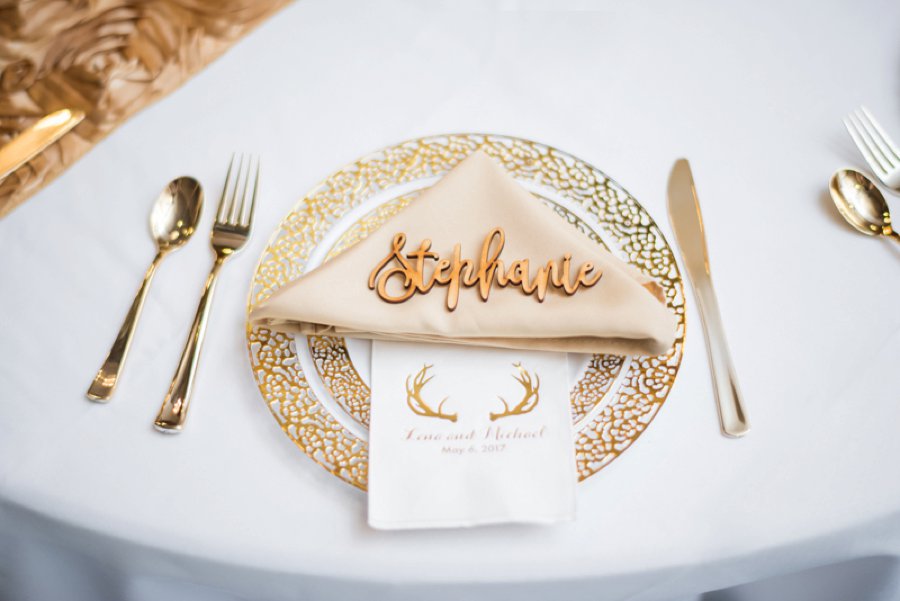 A Gold Rustic Glam Florida Wedding via TheELD.com