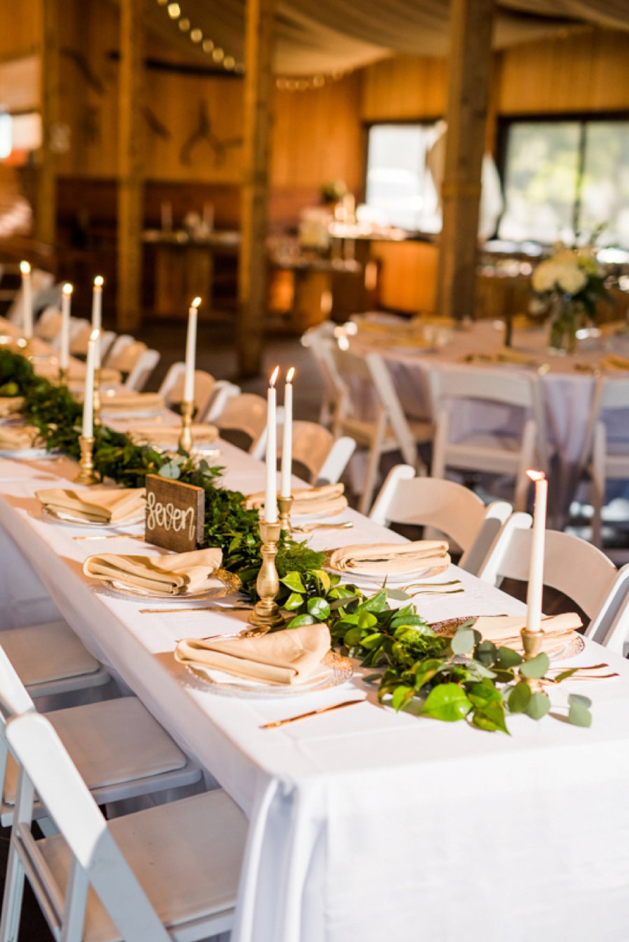 A Gold Rustic Glam Florida Wedding via TheELD.com