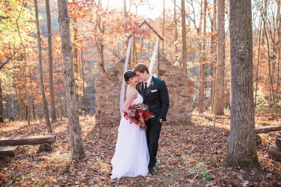 Red & Teal Whimsical Fall Wedding Ideas via TheELD.com