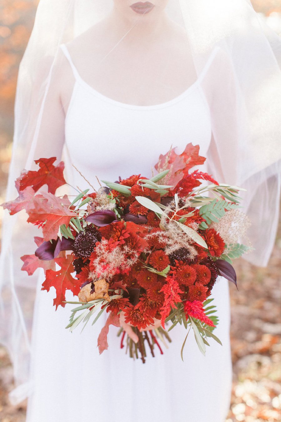 Red & Teal Whimsical Fall Wedding Ideas via TheELD.com