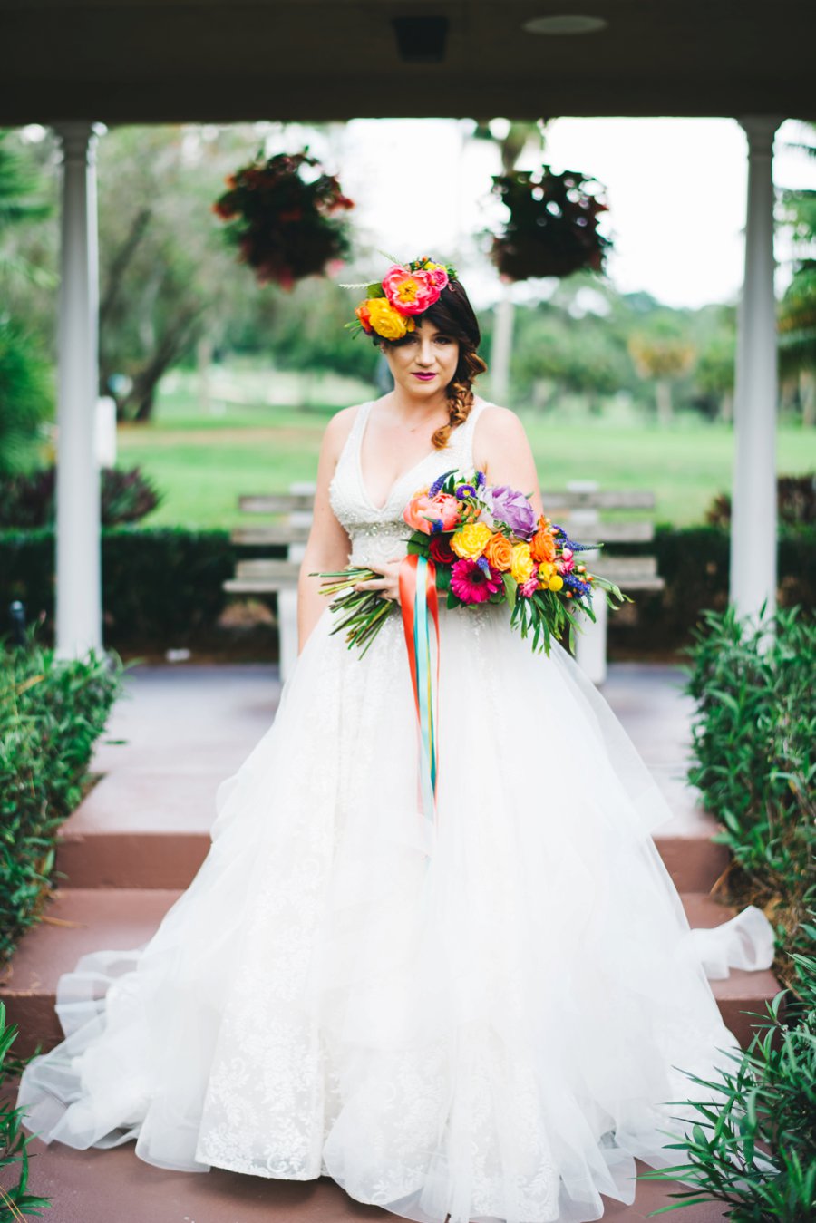 Colorful Cultural “Dia de Los Muertos” Wedding Ideas via TheELD.com