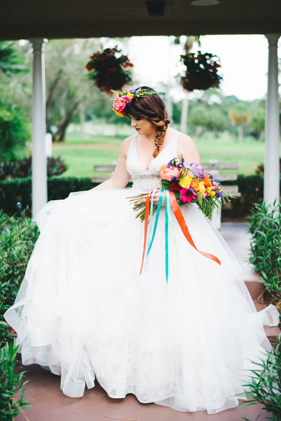 Colorful Cultural “Dia de Los Muertos” Wedding Ideas via TheELD.com