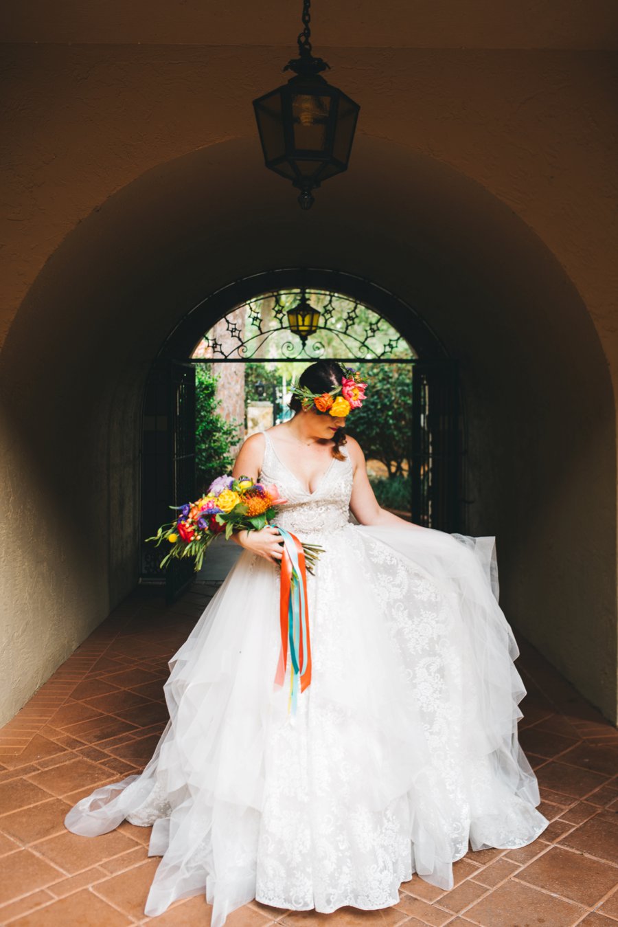 Colorful Cultural “Dia de Los Muertos” Wedding Ideas via TheELD.com