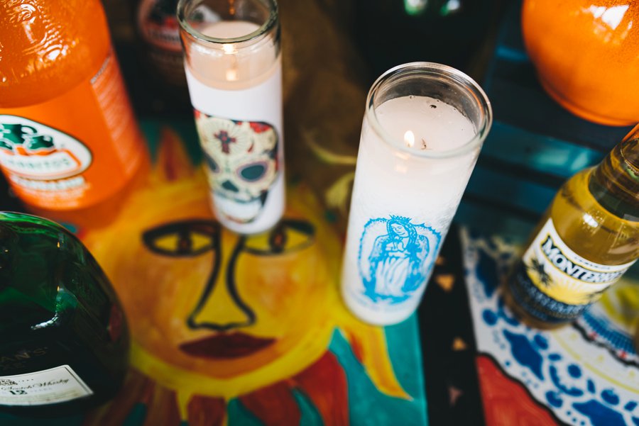 Colorful Cultural “Dia de Los Muertos” Wedding Ideas via TheELD.com