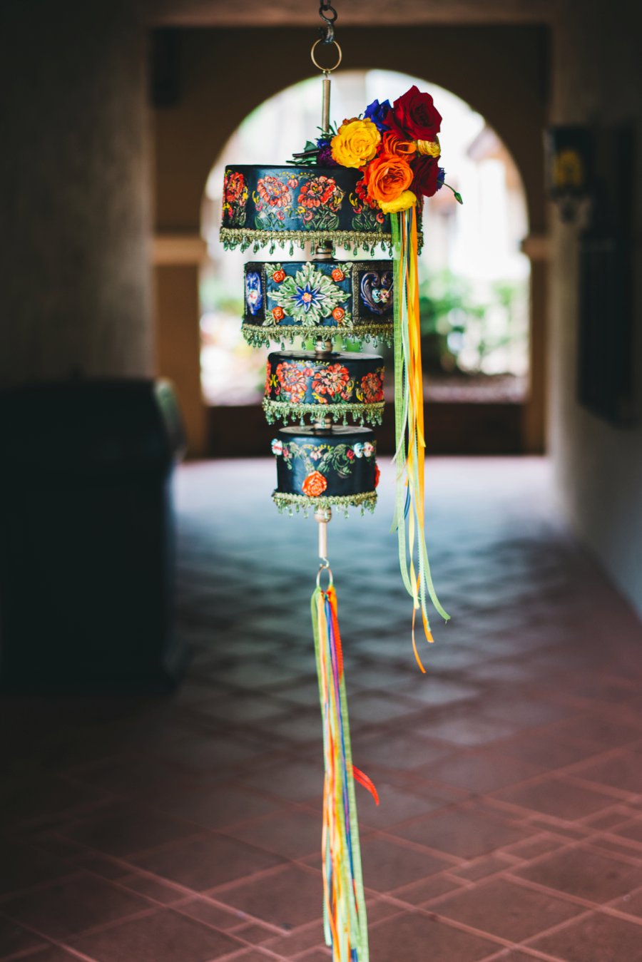 Colorful Cultural “Dia de Los Muertos” Wedding Ideas via TheELD.com