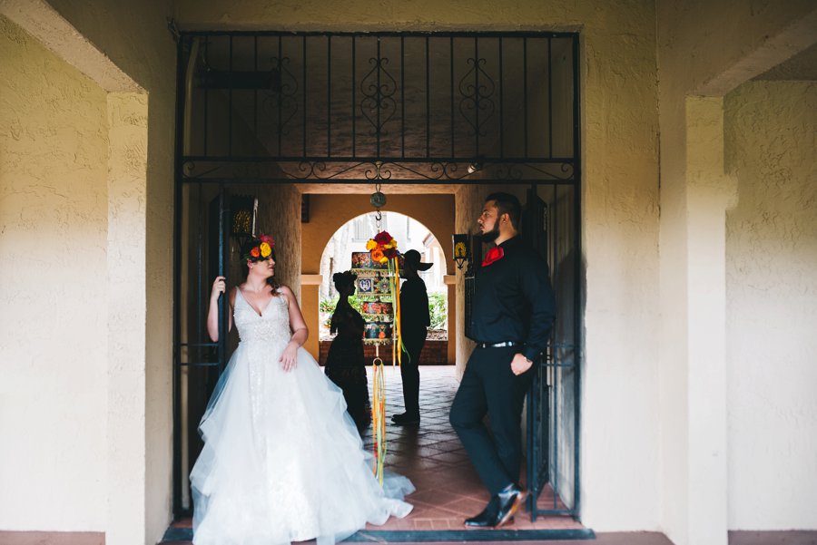 Colorful Cultural “Dia de Los Muertos” Wedding Ideas via TheELD.com