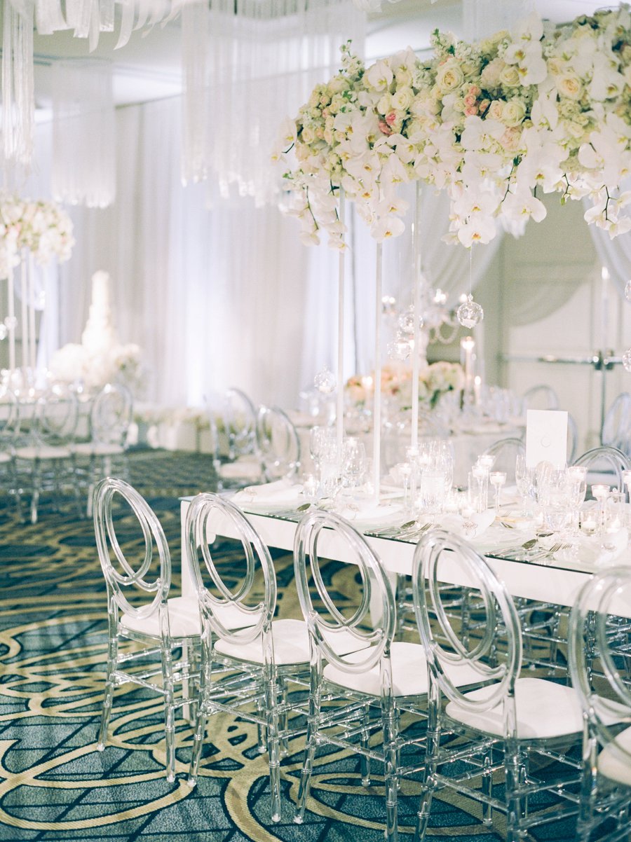 A Luxe & Elegant Ballroom Wedding in California via TheELD.com