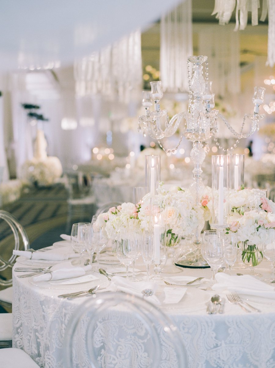 A Luxe & Elegant Ballroom Wedding in California via TheELD.com