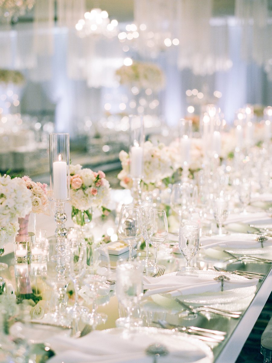 A Luxe & Elegant Ballroom Wedding in California via TheELD.com