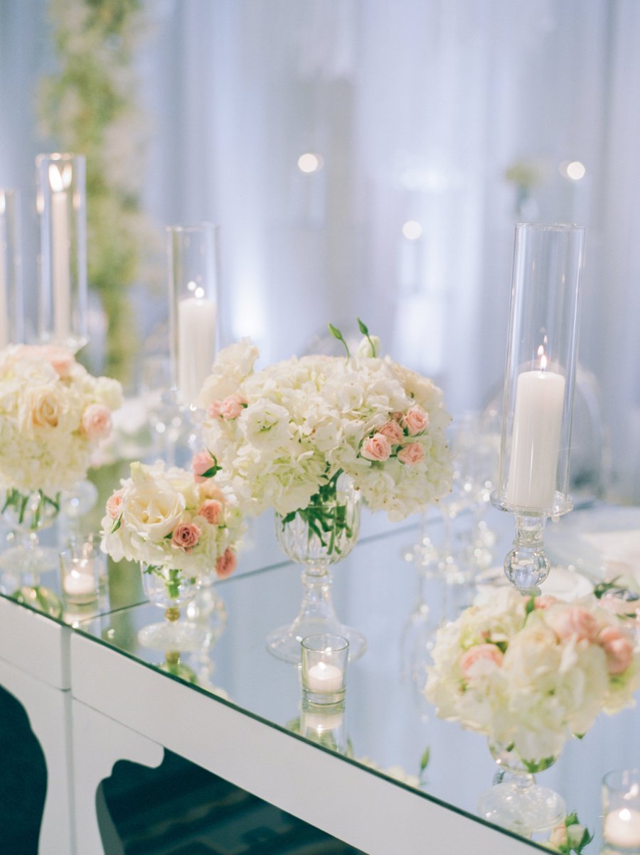 A Luxe & Elegant Ballroom Wedding in California via TheELD.com