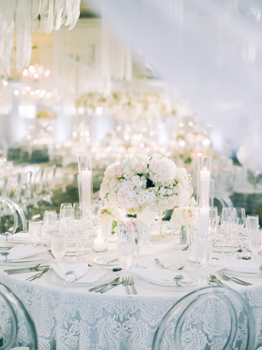 A Luxe & Elegant Ballroom Wedding in California via TheELD.com
