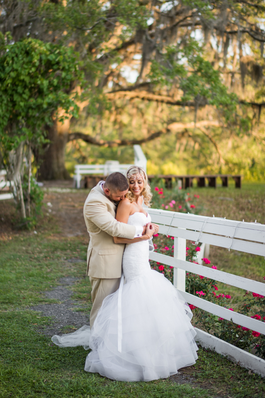 A Gold Rustic Glam Florida Wedding via TheELD.com