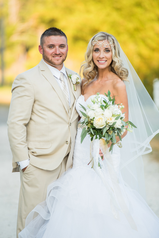 A Gold Rustic Glam Florida Wedding via TheELD.com